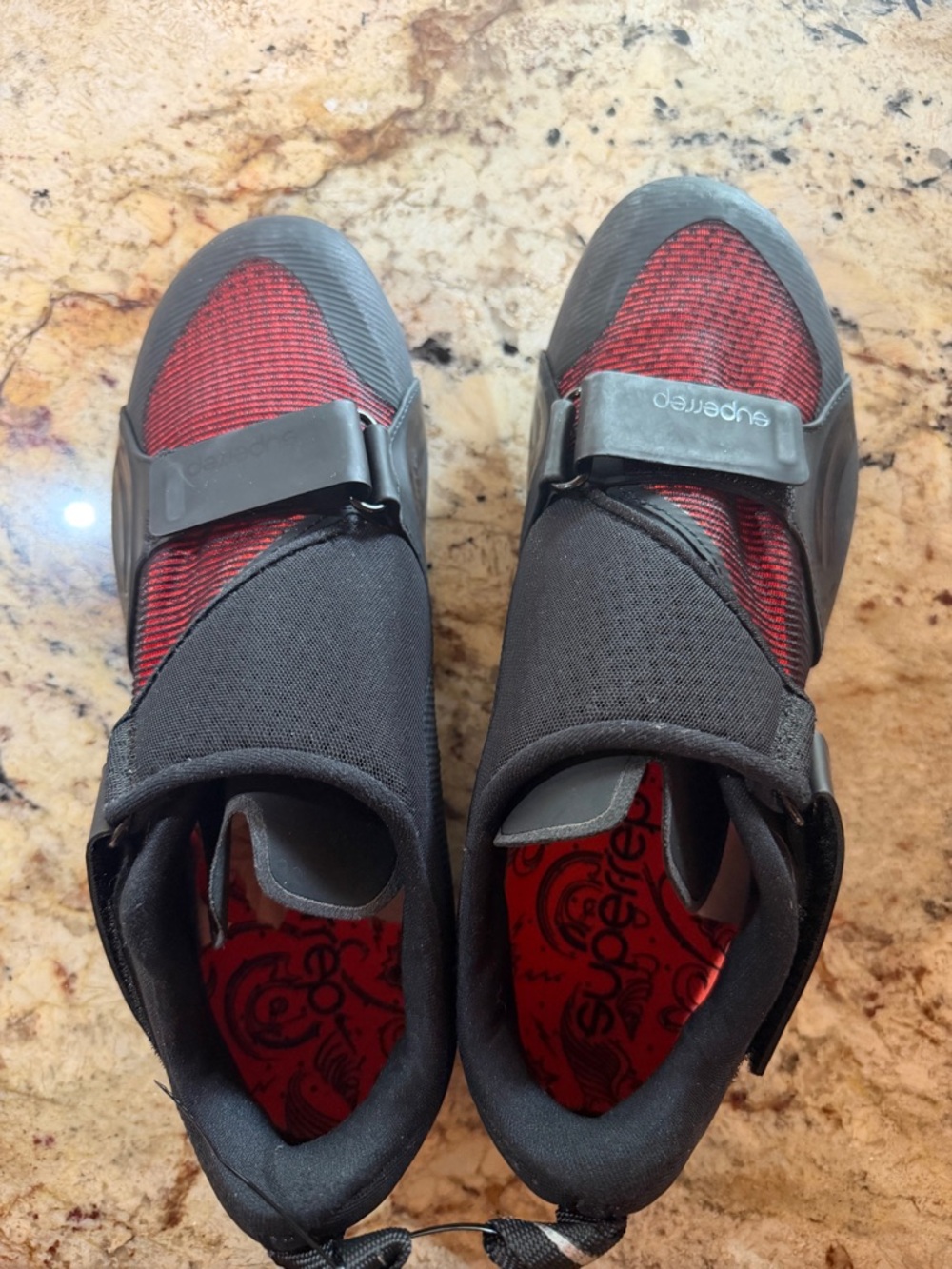Nike SuperRep Training Sneakers in Black/Mettalic Silver Orange - Picture 3 of 8